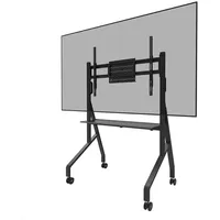 NeoMounts FL50-525BL1 TV-Rollwagen 110 cm Schwarz Stahl