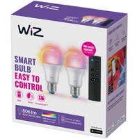 WIZ LED-Leuchtmittel E27 Glühlampenform 8,5 W 806 lm Weiß