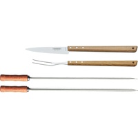 Tramontina Grillbesteck Set 20 cm Edelstahl silber