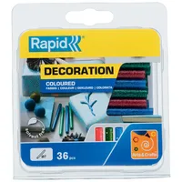 Rapid Klebesticks Glitzer, Durchmesser 7 x 90 mm 36