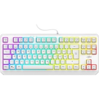 Hama uRage Exodus 220 TKL Gaming Tastatur weiß, USB,