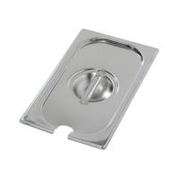 Bartscher Deckel 1/4GN, mit Löffelaussparung