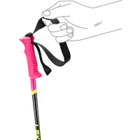 Leki Racing Kids neonpink-black-neonyellow 95 cm