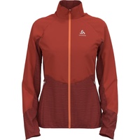 Odlo Run Easy Warm Hybrid Jacke - Cinnabar /