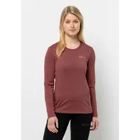 Jack Wolfskin Sky Thermal Langarm-t-shirt - Apple Butter -