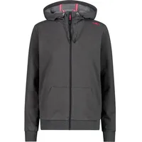 CMP Fix Hood 31d4276m Jacke - Anthracite Melange -