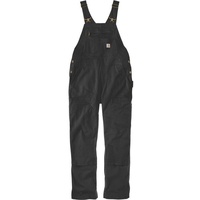 CARHARTT Relaxed Fit Denim Bib Overal 106001 - Schwarz