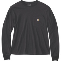 CARHARTT Lightweight Pocket Langarm-t-shirt - Black - XL