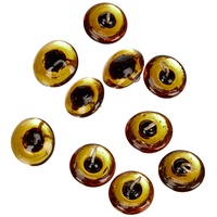Rayher Glastieraugen zum Aufnähen 12 mm ø Btl. 10
