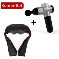 Axion axion® Massage Bundle, Massagepistole und Shiatsu Nacken Massagegerät