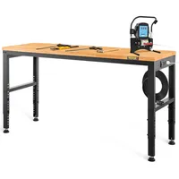 Vevor Höhenverstellbare Werkbank 183x64x72-97cm Spanntisch, 900 kg Gewichtskapazität Arbeitstisch,