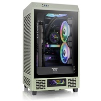 Thermaltake The Tower 200 Mini-Tower Mini-ITX Gehäuse Sichtfenster Matcha