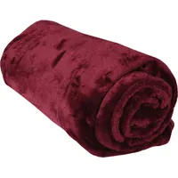 BestLivings Kuscheldecke Celina, Aubergine 80 x 120 cm