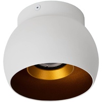 LUCIDE Deckenstrahler Torben Ø 12,5cm, GU10, IP20, dimmbar, weiß