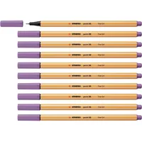 Stabilo - Fineliner - point 88-10er Pack - grauviolett