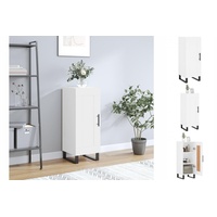 VidaXL Sideboard Weiß 34,5x34x90 cm Holzwerkstoff