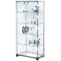 Kerkmann Vitrine expoline 85 cm breit grau, 85x180x45 cm