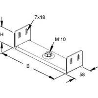 Niedax Aufhängebügel RTU 60.100