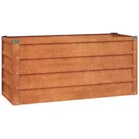 VidaXL Hochbeet Rostig 100 x 40 x 45 cm