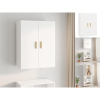 VidaXL Hängeschrank Weiß 69,5x34x90 cm