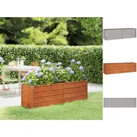 VidaXL Hochbeet Rostig 160 x 40 x 45 cm