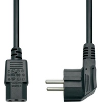 Music Store Kaltgerätekabel, 1,5m, Schwarz, Basic Standard Netzkabel
