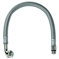 Grohe Druckschlauch flexibel 45461 M12x1 x 1"x3/8" chrom