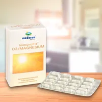 Medosan ImmunoFit Vitamin D3-Kapseln mit Magnesium, 60 Kapseln, -