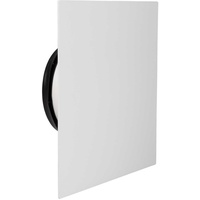 Kermi x-well Zu-/Abluftdurchlass SEA403 quadratisch aus Metall, weiß, NW