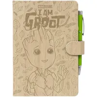 Grupo Erik Premium Notizbuch mit Stift Marvel Groot Notizbuch