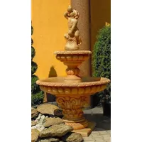 Casa Padrino Barock Springbrunnen Beige Ø 114 x H.