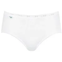 SLOGGI Damen Basic Midi Weiß, 38