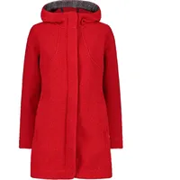 CMP Coat Fix Hood 32m2286 Jacke - Red Wine