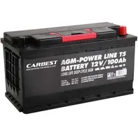 Carbest Power Line 100PLT5 AGM-Batterie, 100Ah, für T5