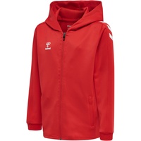 Hummel Core XK Poly Kapuzenjacke Kinder true red 176