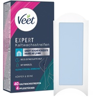 Veet Expert Kaltwachsstreifen Beine & Körper 40
