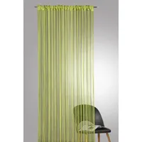 Heimtexland ® Fadengardine in grün HxB 245x95 cm mit