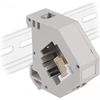 DeLock Hutschienenadapter mit Keystone LC Duplex Buchse zu LC