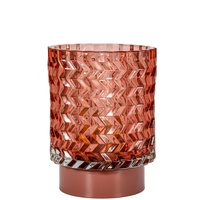 Pauleen Sweet Glamour E14-LED Batterie rot Metall