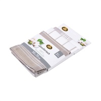 Gözze Geschirrtücher 3er Set KITCHEN, Braun - beige -