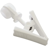 GARDINIA Rollringe für Vorhangschienen GE und P2Ü, Kunststoff, Weiß,