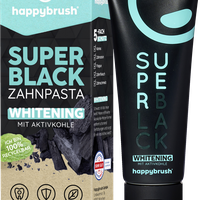 Happybrush SuperBlack Zahnpasta 75 ml