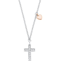 S.Oliver Kette mit Anhänger Silber Damen