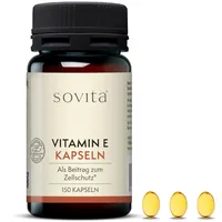 Sovita Vitamin E Kapseln | Schutz vor oxidativem Stress