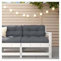 VidaXL Gartenstuhl 36 x 73,5 x 24 cm weiß