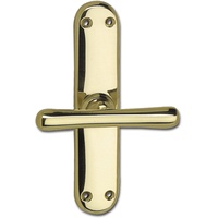 Grundmann Fenstergriff ELEGANT 520 - gerade, 7x35, Messing poliert