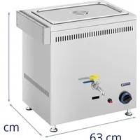 Royal Catering Gas Bain Marie 3300 W 1 x