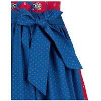Nübler Kinderdirndl 3-teilig Emilia in Rot-Blau rot 176