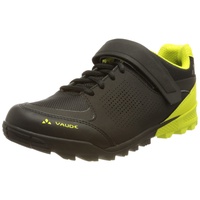 Vaude AM Downieville Low Mountainbiking-Schuh, Black/Bright Green, 40 EU