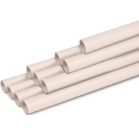 Clairefontaine 10x Farbiges gerilltes Kraftpapier Rolle 3x0,70m Pfirsich 95754C